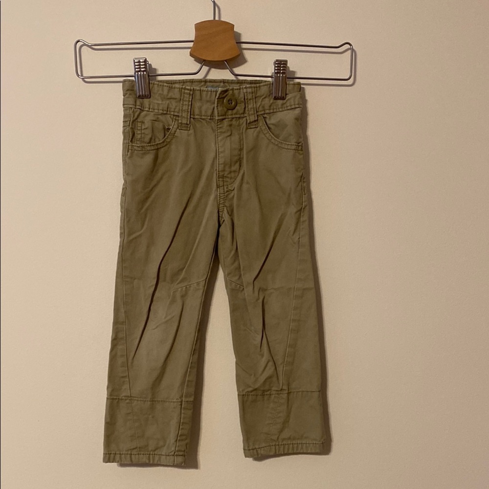 Kids Olive Green Pants